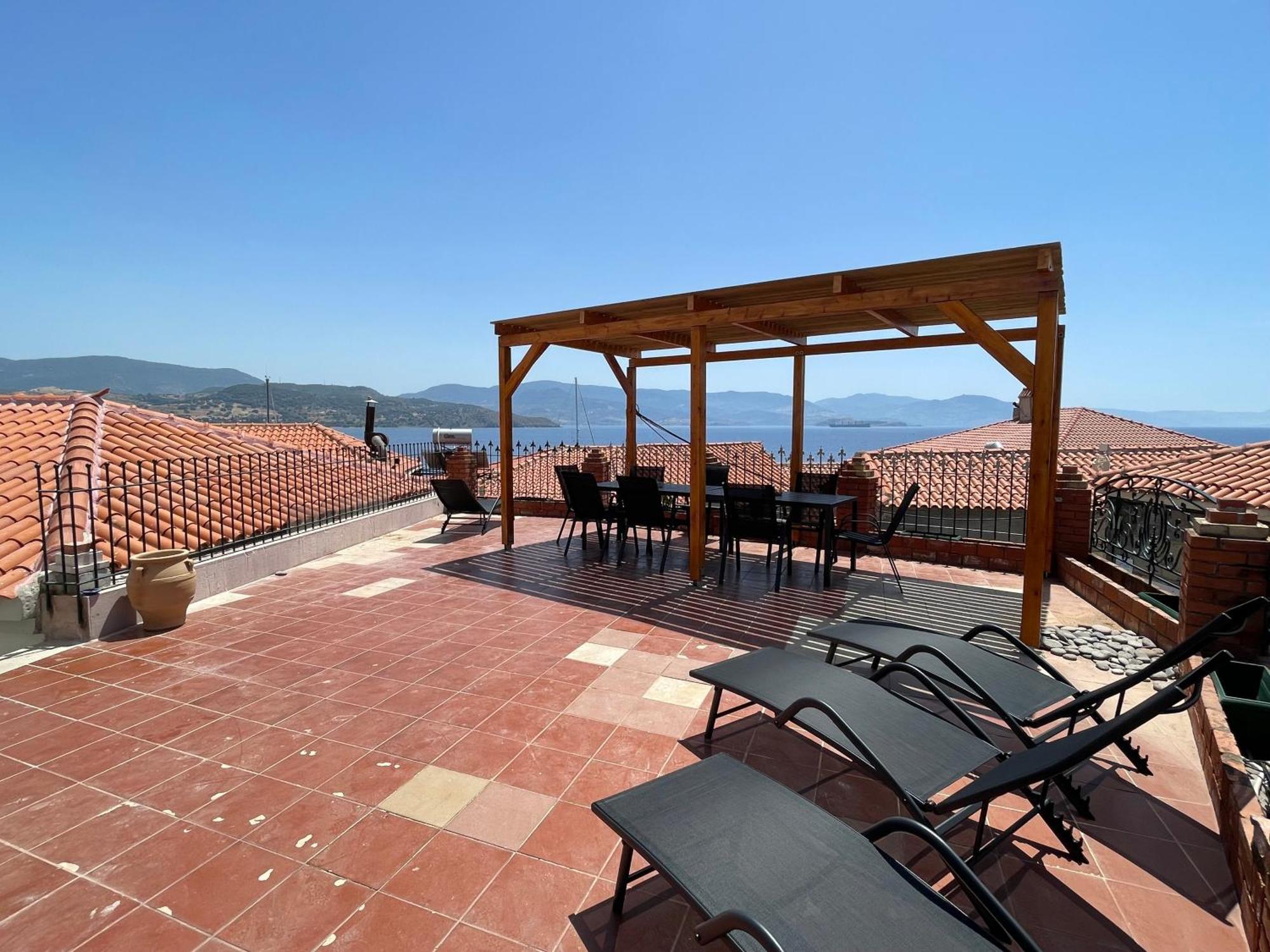 Q Apartments Molyvos Metímna Exterior foto